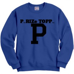 Unisex Film and Foil Crewneck Sweatshirt