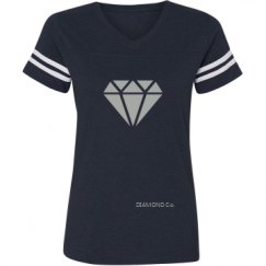 Ladies Relaxed Fit Vintage Sports Tee