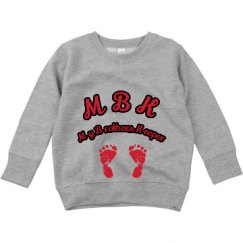 Toddler Crewneck Basic Promo Sweatshirt