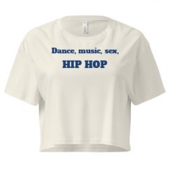 Ladies Festival Cali Crop Top Tee