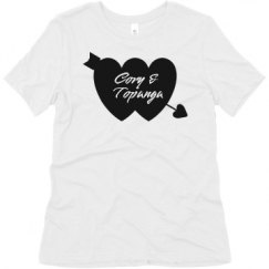 Ladies Relaxed Fit Super Soft Triblend Tee