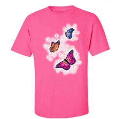 Unisex Ultra Cotton Safety Neon Crewneck Tee