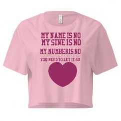 Ladies Festival Cali Crop Top Tee