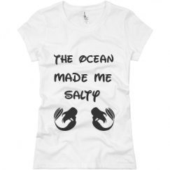 Ladies Slim Fit Basic Promo Jersey Tee