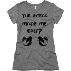 Ladies Slim Fit Super Soft Triblend Tee