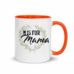 11oz Ceramic Mug with Color Inside