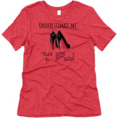 Ladies Relaxed Fit Super Soft Triblend Tee