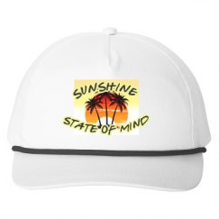 Snapback Five-Panel Rope Hat