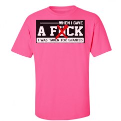 Unisex Ultra Cotton Safety Neon Crewneck Tee