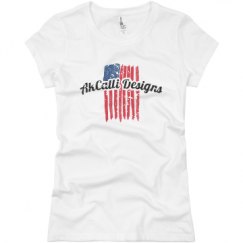 Ladies Slim Fit Basic Promo Jersey Tee