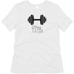 Ladies Relaxed Fit Super Soft Triblend Tee