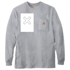 Unisex Carhartt Pocket Long Sleeve Tee