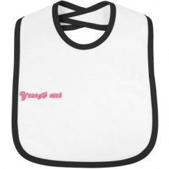 Infant Contrast Trim Bib