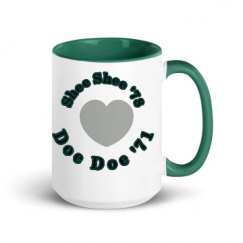 15oz Ceramic Mug with Color Inside