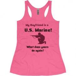 Ladies Slim Fit Super Soft Racerback Triblend Tank