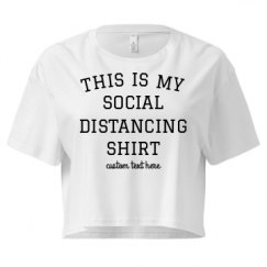 Ladies Festival Cali Crop Top Tee