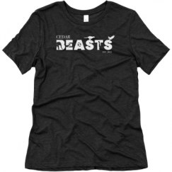 Ladies Relaxed Fit Super Soft Triblend Tee