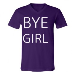 Unisex V-Neck Jersey Tee