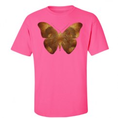 Unisex Ultra Cotton Safety Neon Crewneck Tee