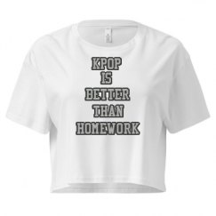 Ladies Festival Cali Crop Top Tee