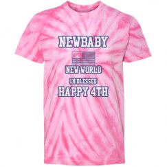 Youth Tie-Dye Cyclone Pinwheel Tee