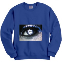 Unisex Film and Foil Crewneck Sweatshirt