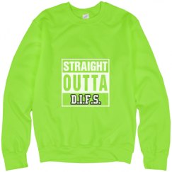 Unisex Neon Crewneck Sweatshirt