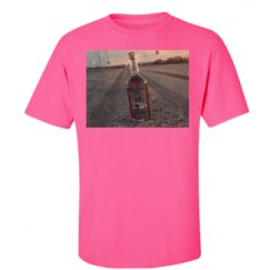 Unisex Ultra Cotton Safety Neon Crewneck Tee