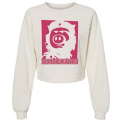Women's Raglan Pullover Fleece