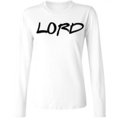 Ladies Relaxed Fit Basic Long Sleeve Tee