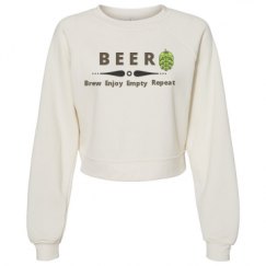 Women's Raglan Pullover Fleece