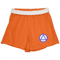 Slim Fit Cheer Shorts