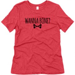 Ladies Relaxed Fit Super Soft Triblend Tee