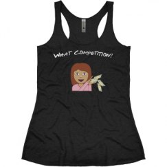 Ladies Slim Fit Super Soft Racerback Triblend Tank