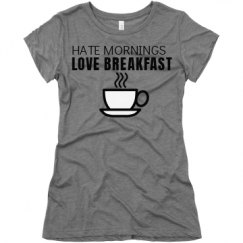 Ladies Slim Fit Super Soft Triblend Tee