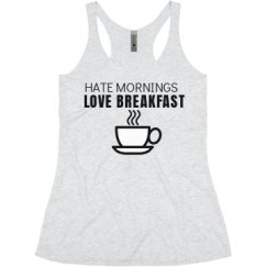 Ladies Slim Fit Super Soft Racerback Triblend Tank