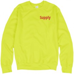 Unisex Neon Crewneck Sweatshirt