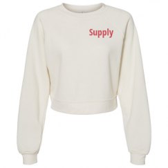 Women's Raglan Pullover Fleece