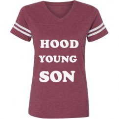 Ladies Relaxed Fit Vintage Sports Tee