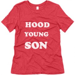 Ladies Relaxed Fit Super Soft Triblend Tee