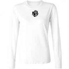 Ladies Relaxed Fit Basic Long Sleeve Tee