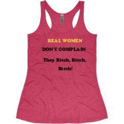 Ladies Slim Fit Super Soft Racerback Triblend Tank