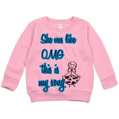 Toddler Crewneck Basic Promo Sweatshirt
