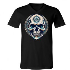 Unisex V-Neck Jersey Tee