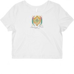 Ladies Slim Fit Crop Top Tee