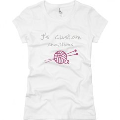 Ladies Slim Fit Basic Promo Jersey Tee