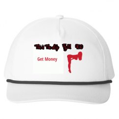 Snapback Five-Panel Rope Hat