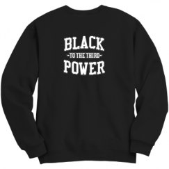 Unisex Film and Foil Crewneck Sweatshirt