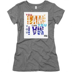 Ladies Slim Fit Super Soft Triblend Tee
