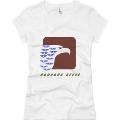 Ladies Slim Fit Basic Promo Jersey Tee